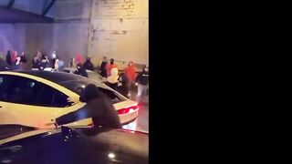 Take Over Goons Put Tesla Under Attack in Chicago