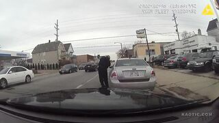 The Balls On A Guy That Steals A Cop's Squad Car