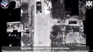 Personnel carrier full of tourists ambushed by Ukrainian drones