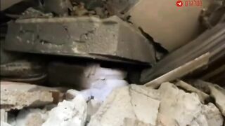 Palestinian Found Alive Under Gaza Rubble