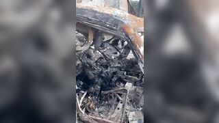 War Zone Footage: Israeli Family Burned Alive In Vehicle