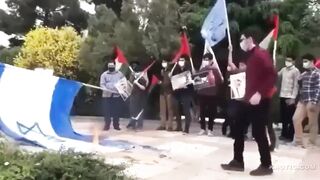 Burning The Israeli Flag BackFIRES