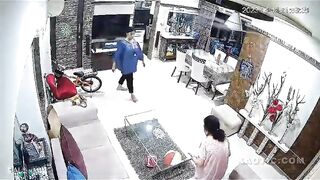 Woman Assaulting Mother-In-Law At Home In India