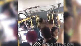 Fightr on Rio de Janeiro bus