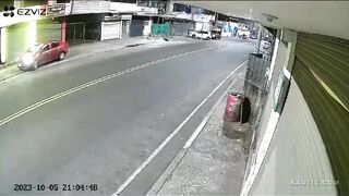 One Less Biker In Ecuador