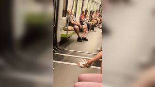 Cock Out In The Subway, Dude Don't Care