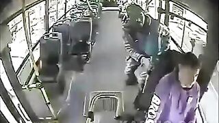 Drunk Bastard Beats A Bus Driver In Random Attack