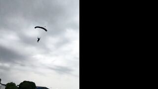 Parachutist Kills One At Air Show, Full Video