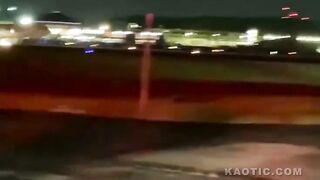 FedEx Plane Crash Footage