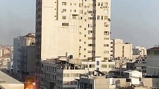 War Zone Footage: Gaza Tower Completely Destroyed