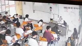 Teacher Stabbed By Student In Mexico