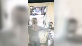 Florida: man slapping coffee out of McDonald's manager's hands, causing burns
