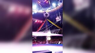 Trapeze Artist Suffers Brutal Fall in Chinese Circus