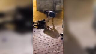 Street Whores Fighting Over A Client