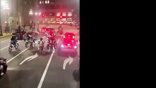 Philadelphia Biker Smashes Driver's Back Window