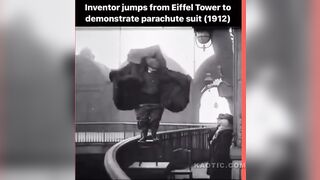 Vintage Eiffel Tower Plunge