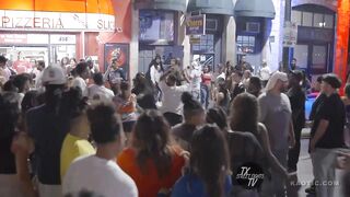 Brawl breaks out on 6th Street