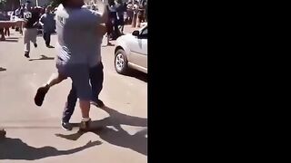 Mass BBQ Event Fight