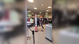 Fed up citizens tackle a shoplifter and take back what he stole