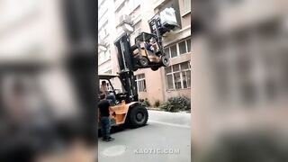 Forklift Fail