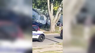 Man Fleeing From Police Runs Over His Mom