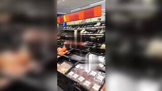 Sanest Ukrainian Refugee Vandalizes Grocery Products