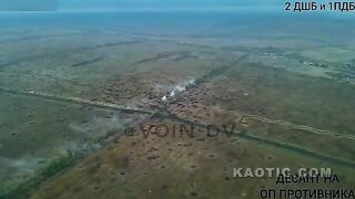 Russian paratroopers storm a Ukrainian Armed Forces Verbovoe