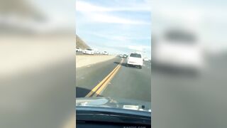 Road rage with an unexpected ending