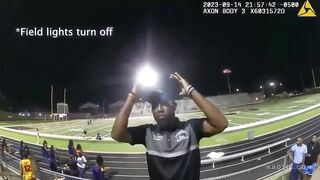 School Band Leader Tazed Three Times (Volume Warning)