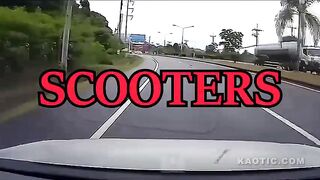 Scooter accidents compilation.