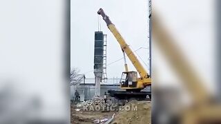 Crane Operator Dies In Accident (repost)