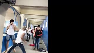 Brazilian University Students Show Some Fighting Skills