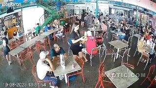 Brazilian Waitresses Brawl Over A Customer