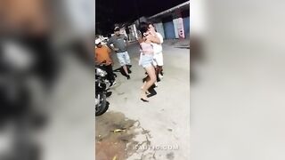 Cartagena Women Fight Topless