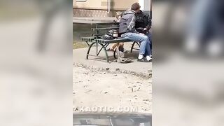 Modern Day Vigilante Interrupts Romantic Moment