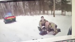 Handcuffed Suspect Beaten By Vermont Cops