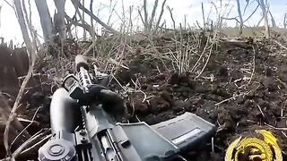 Russian Soldier Finds Himself in The Wrong Trench