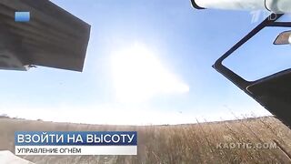 Footage from the frontlines in Ukraine