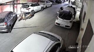 Delhi Couple Hit By Car