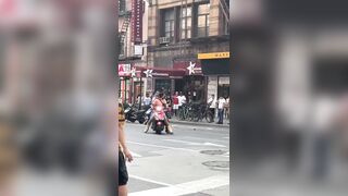 Venezuelans Involved In Street Brawl In New York
