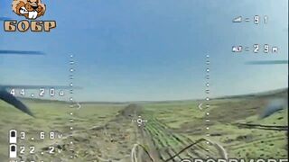 Headshot! Ukrainian caught a kamikaze drone with a helmet