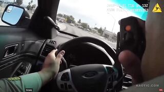 Las Vegas Shooting Watch cop's body cam of dramatic chase, shoot-out with some rammstein sound(repost)