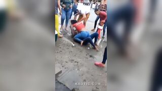 Girls Getting Active Near Pernambuco Jail