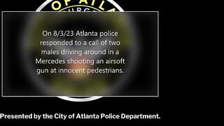 Atlanta Cops Arrest Males Shooting Airsoft Gun At  Pedestrians