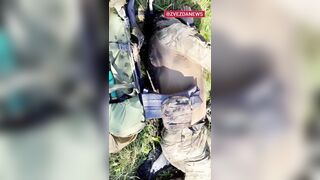 Destruction of four Ukrainian saboteurs who tried to attack Russia