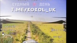 Drone kamikaze destroys the Ukrainian military