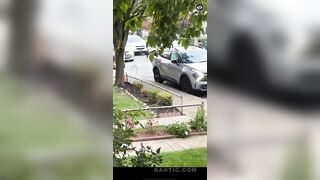 Ex-BF hits Ex-GF with Car