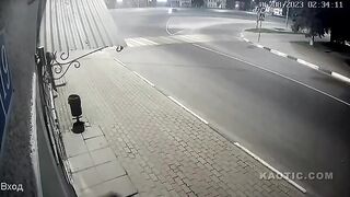 Drunk Driver Survives The Ejection