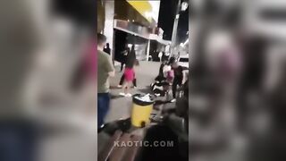 Drunk girls fight