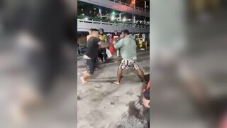 One On One Fight After Boat Trip